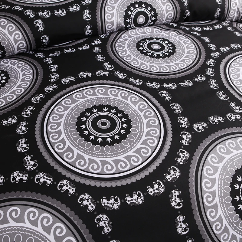 Sisher геометрический пододеяльник с рисунком наборы с наволочкой постельных принадлежностей королева плед королевского размера одеяло комплект постельного белья хлопок
