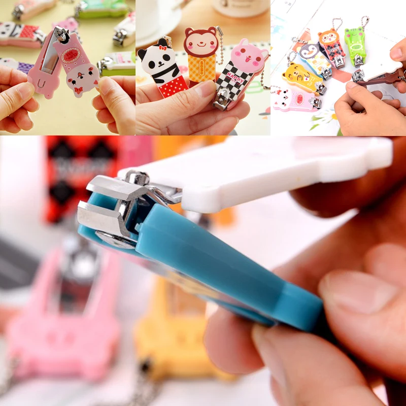 Korean version of the portable cute cartoon nail scissors nail clippers nail scissors manicure tools