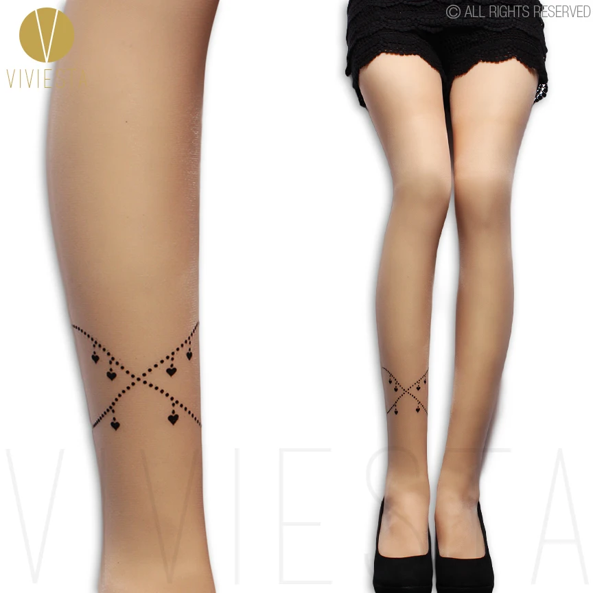 TATUAJE MEDIAS 20D Moda mujer Pulsera de Tobillo Impresión Falsa 20 Den Denier Nude Tono Medias pantimedias|bracelet indian|pantyhosesbracelet pc - AliExpress