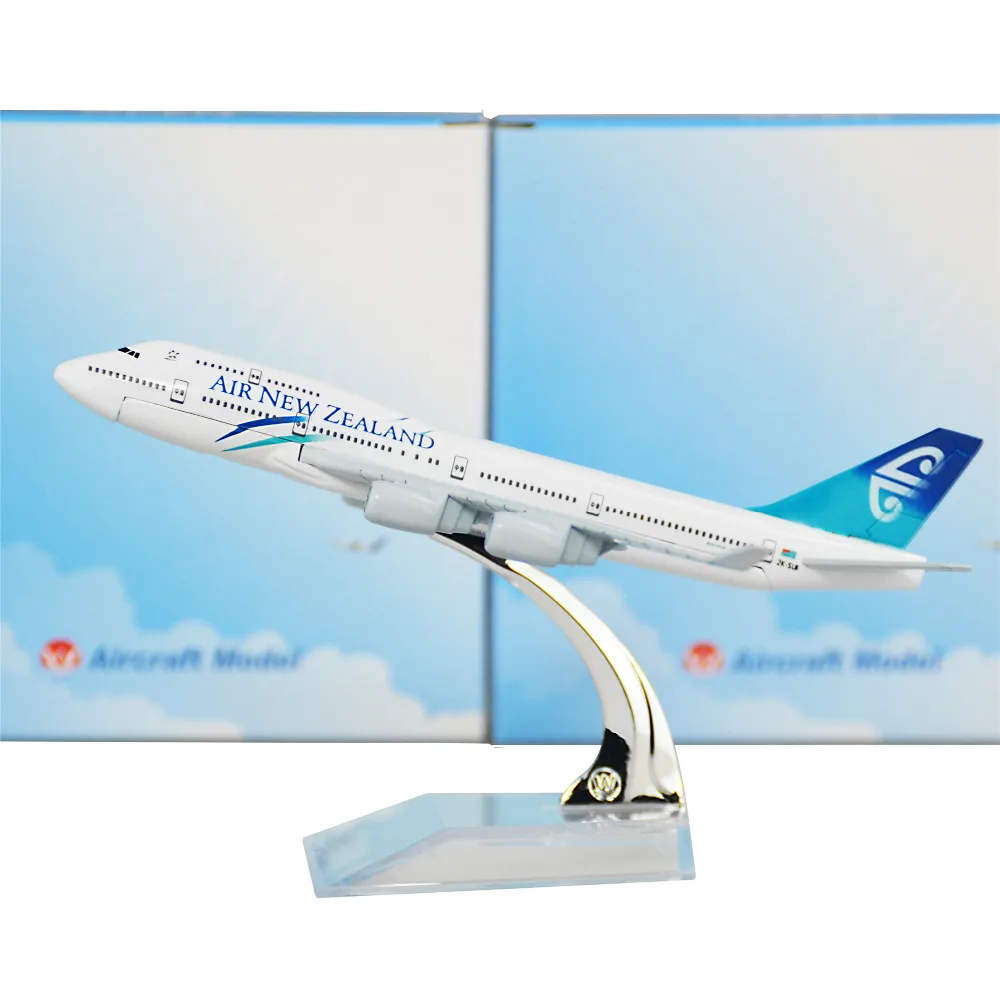 Air New Zealand Boeing 747 16cm airplane models child Birthday gift