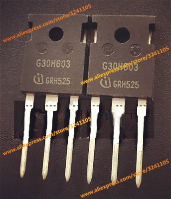 10 шт./лот IGW30N60H3 G30H603 600V 30A 247 Новый ic|Автоматизация зданий| |