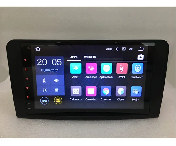 Sale android car radio 9 Inch Full Touch For Mercedes-benz ML class W 164 2005-2012 GL class X164 2005-2012 WIFI OBD 12