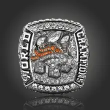 Joyería de la alta Calidad 2015 2016 Denver Broncos Super Bowl Anillo Réplica Muy Impresionante Anillo de Los Hombres de Deportes