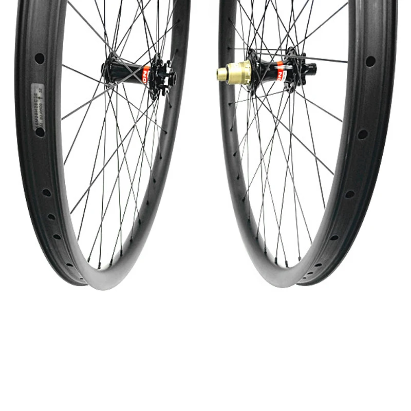 Flash Deal free shipping carbon mtb disc wheels 29er mtb wheelset mtb bike 35x25mm tubeless Mountain bicycle boost 110x15 148x12 mtb wheels 4