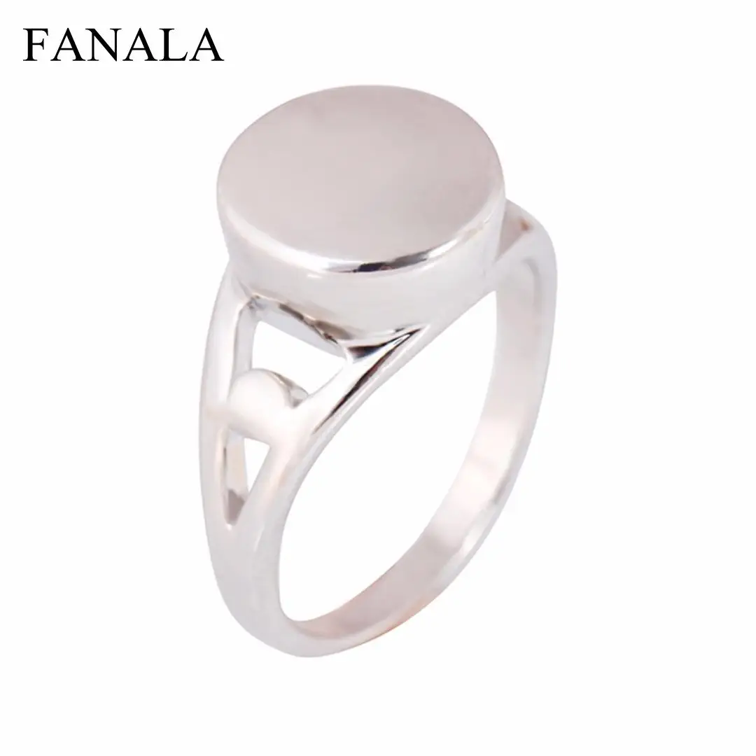 

FANALA Rings Pet Size Ring Ashes Stainless Memorial 6-9 Steel Urn Jewelry Charming Vintage Women Gift For Cremation