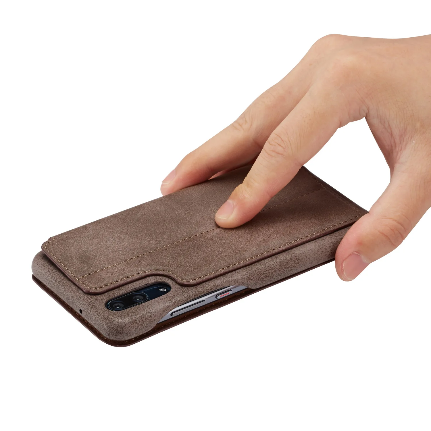 Fundas para Huawei P20 Pro estuche de Libro de lujo de cuero cartera Flip caso de la cubierta para Huawei P20 Pro pouzdro titular de la tarjeta de Coque