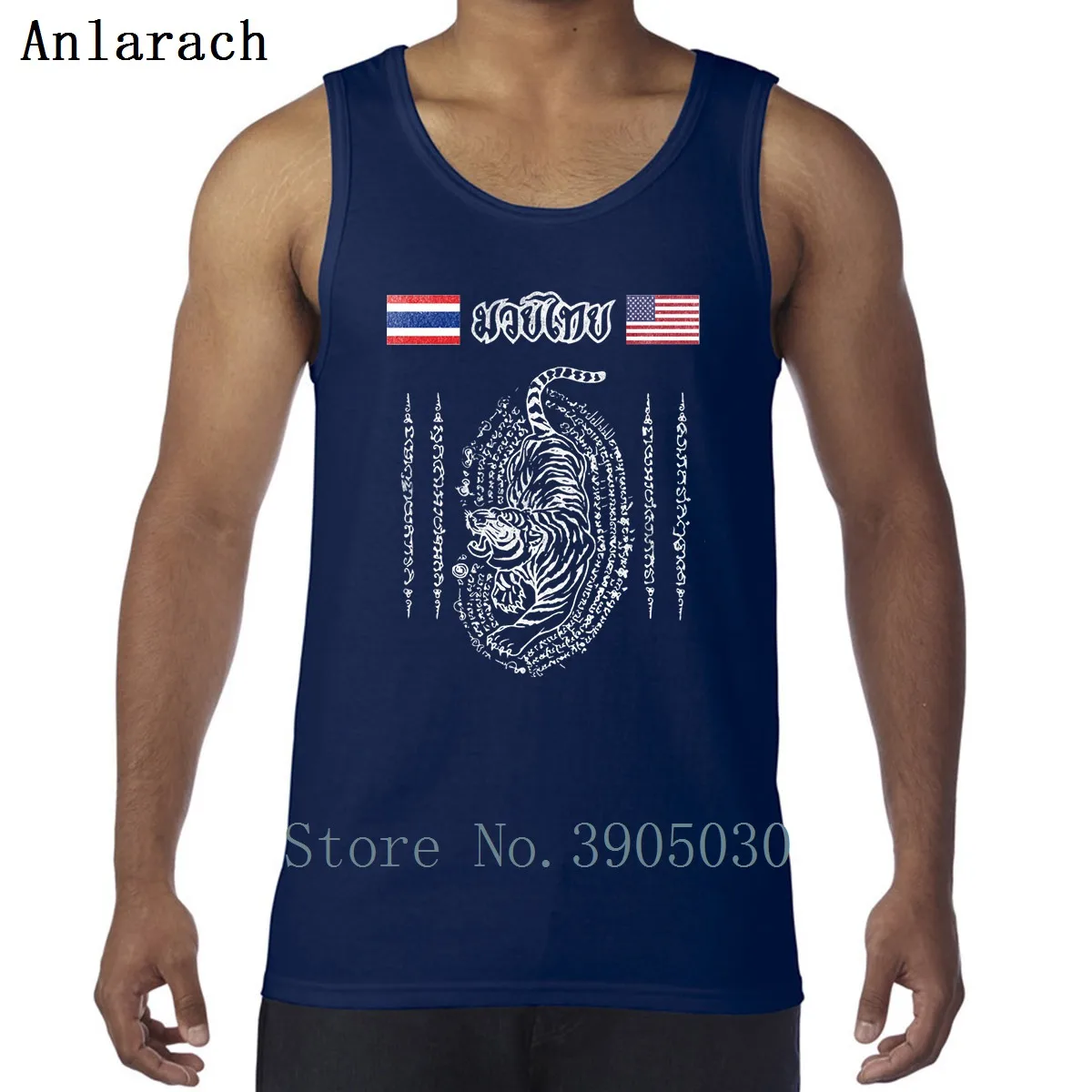 Muay Thai America To Thailand жилеты с тигром летняя Милая лучшая одежда топы на бретелях для