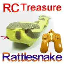 Free shipping RC Rattlesnake Remote Control Rattlesnake children toy AAA 9V Batteried Operated FSWB