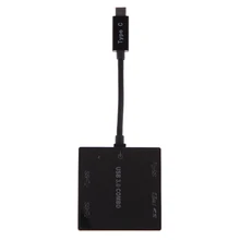 3 Port USB 3.0 HUB And 2 Port SD Micro SD Card Reader 5Gbps USB 3.0 COMBO Connector Adapter for Win 7/8 10 and MAC