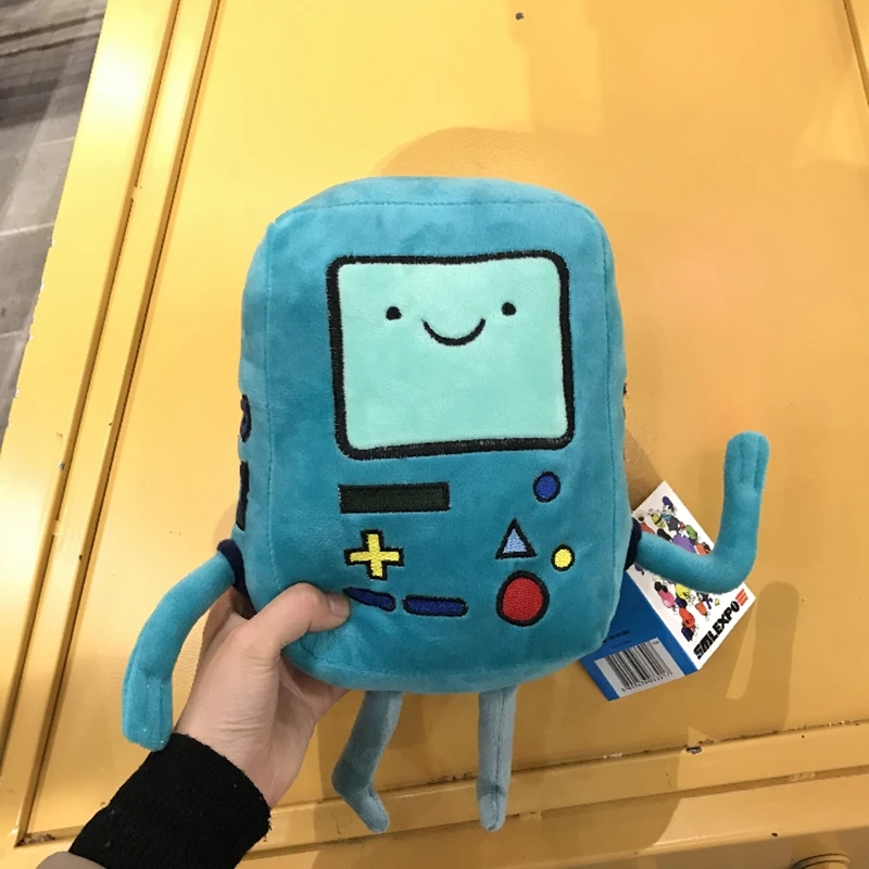 Мультфильм Adventure Time плюшевые игрушки животных Джейк пингвин пистолет Финн Beemo BMO