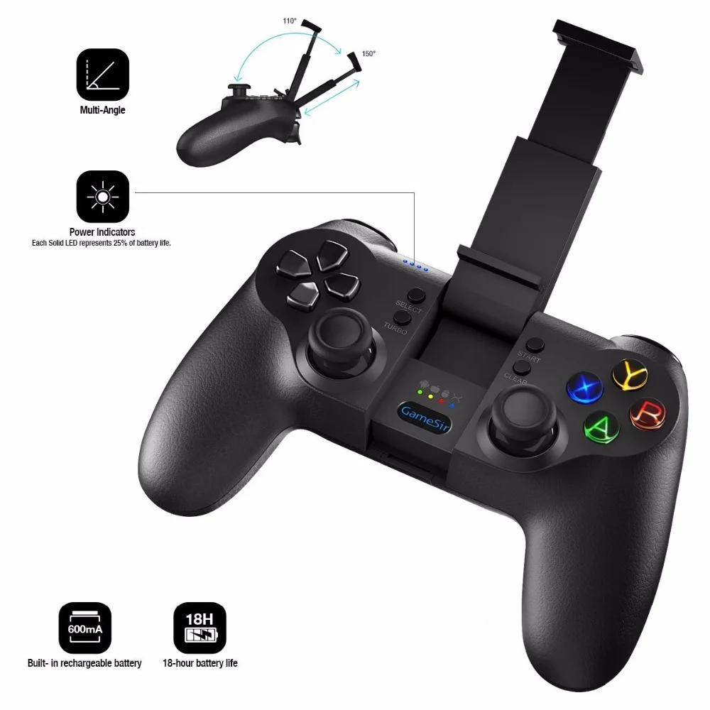 Gamesir коврик T1s игровой контроллер Bluetooth Беспроводной геймпад для Android-смартфон Tablet/PC Windows/пар/Samsung VR/ ТВ коробка