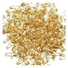 300X маленькие безопасные шпильки золотистого цвета 18 мм латунные Металлические Мини-булавки для шитья