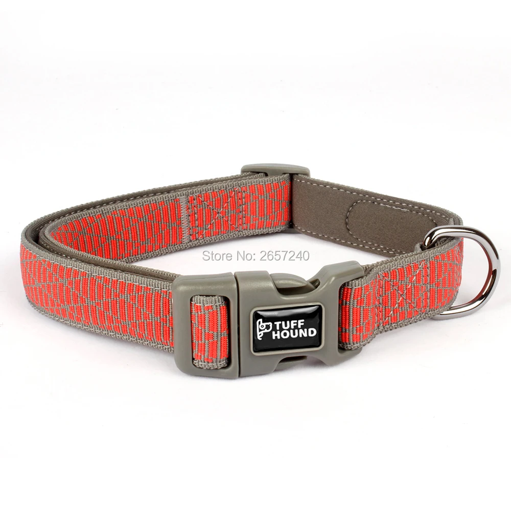 Tuff Hound K9 Dog Collar Nylon Pet Product Canine Collar with Hook Pet
