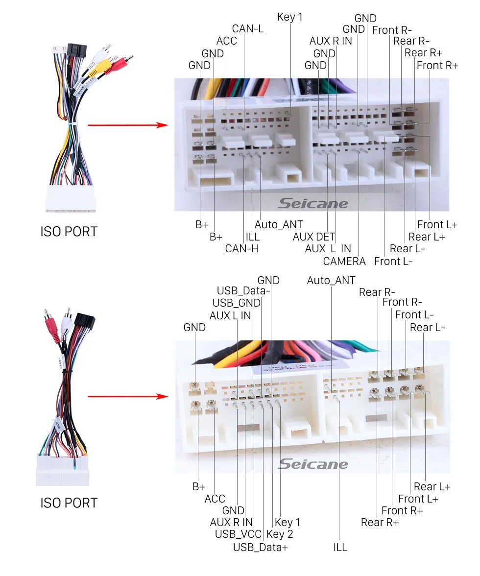 Top Seicane Android 7.1/8.1 Car Stereo for Kia KX5 Spotage 2016-2017 Head Unit Navi Player with Bluetooth USB AUX 9 inch GPS Radio 17