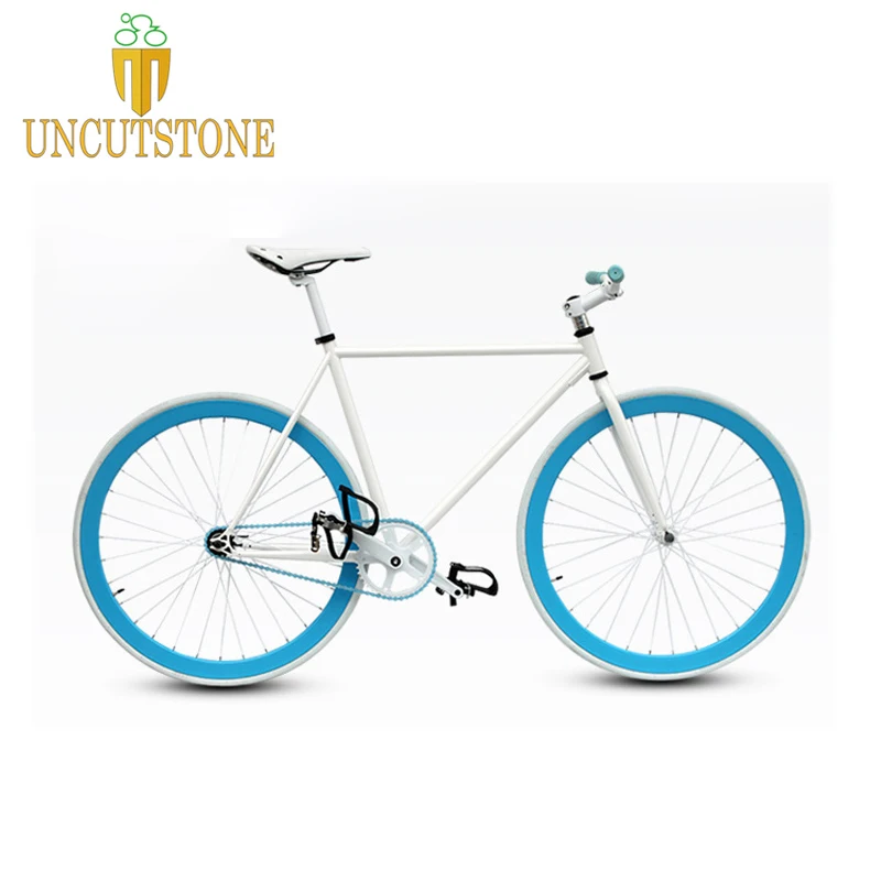 fixie Bicycle Fixed gear bike 700C track bike 30mm Rim 52cm 48cm FRAME Road Bike with Front V brake fixie Bicycle Fixed gear bike 700C track bike 30mm Rim 52cm 48cm FRAME Road Bike with Front V brake