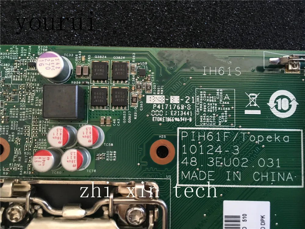 Yourui-placa-mãe para Lenovo M71z S510 Circuito Fechado 10124 Original Placa-mãe para notebook - Imagem 2