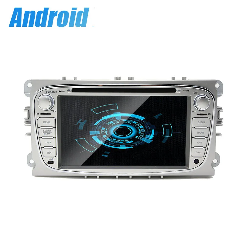 4 ядра 1 ГБ ОЗУ 2Din автомобильный dvd-плеер Android 6 0 DVD-плеер gps Bluetooth FM для ford/mondeo аудио
