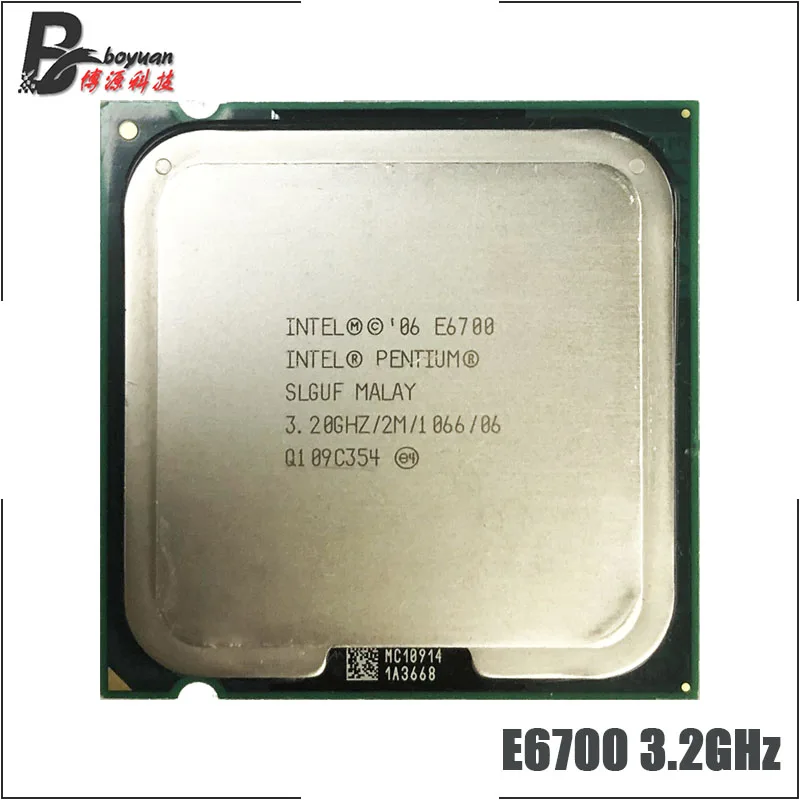 censuur schrobben Tactiel gevoel Intel Pentium Dual-Core E6700 3.2 GHz Used Dual-Core CPU Processor 2M 65W  1066 LGA 775 - AliExpress