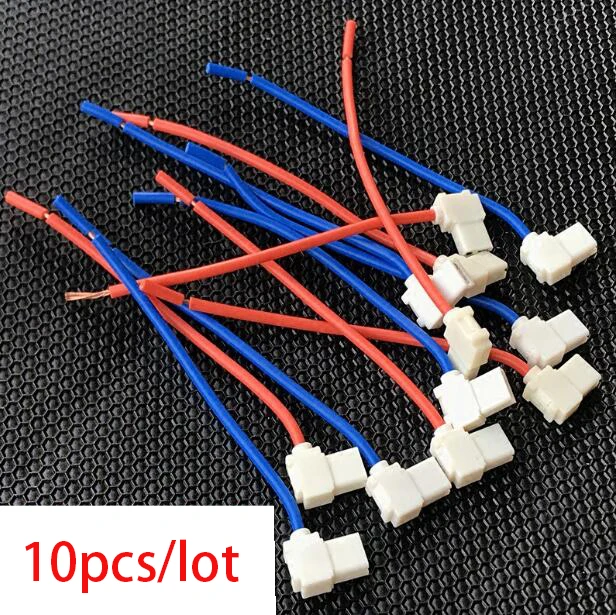 

cable wire connector for car speaker Snail horn copper wire 10cm 10pcs/lot