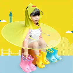 Детские непромокаемые сапоги для мальчиков и девочек, непромокаемые детские Нескользящие резиновые сапоги, детские непромокаемые сапоги