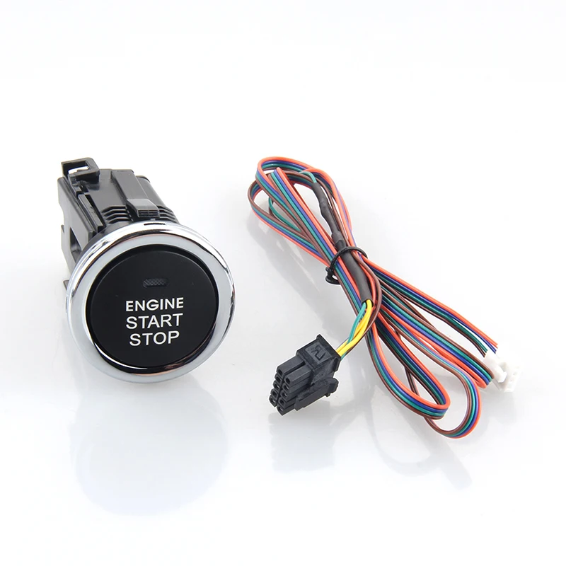 Cena EASYGUARD push button start kit z zdalny, silnik start opcjonalnie dla automatyczna skrzynia biegów samochody kompatybilne tylko z alarm samochodowy