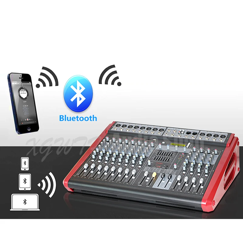 1800W+1800W 12 Channel 16 DSP Digital Effect Sound