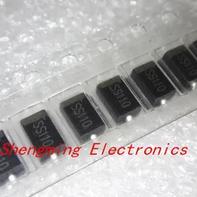 1000 шт SS110 SR1100 1A 100V SMA DO-214AC выпрямитель Шоттки