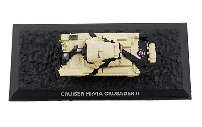CRUISER MKVIA CRUSADER Ⅱ 1/72 литье под давлением модель танка ATLAS