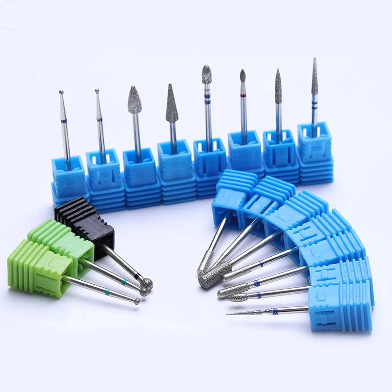 

Nail Drill Bit 21 Type 3/32'' Milling Manicure Cutter for Pedicure Electric Machine Cuticle Cutter Tool Nail Art Burr Drill