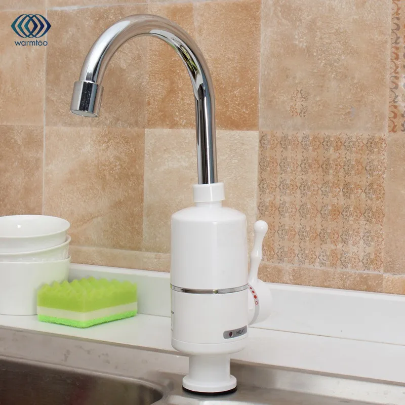 

3000W Electric Kitchen Water Heater Tap Instant Hot Water Faucet Heater Cold Heating Faucet Kitchen Tankless Instantaneous