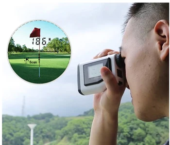 

600M Monocular Telescope Laser Range Finder Distance Height Speed Meter Hunting Golf Outdoor Laser Distance Measuring