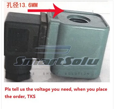 

Free Shipping 2 PCS Electric DIN solenoid Coils for ASCO pulse solenoid Valve DMF, pulse valve solenoid type