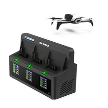 DP2 EV-PEAK 3 Saluran 35 W/CH 3.5A/CH Bebop Drone 2 Charger Baterai dengan Keseimbangan 400mA Saat Ini Menjadi yang pertama untuk meninjau item ini