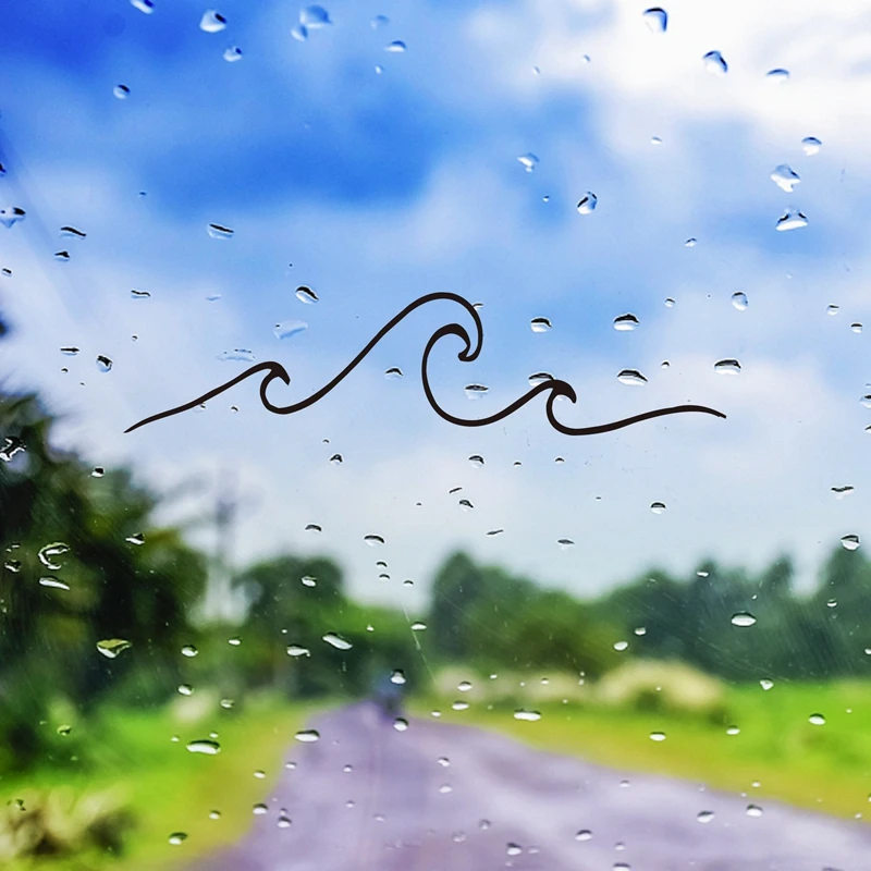 Wave Beach Decal Outdoor Car Decor