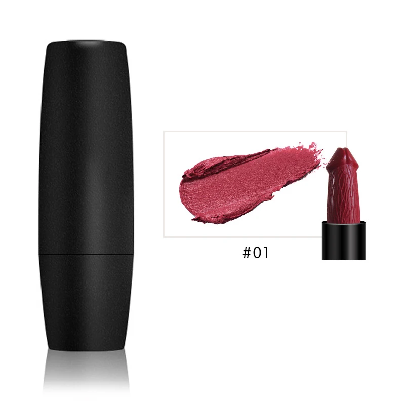 Women Matte Lipstick Waterproof Long Lasting Makeup Mushroom Head Lip Stick Cosmetics MH88 - Цвет: as picture