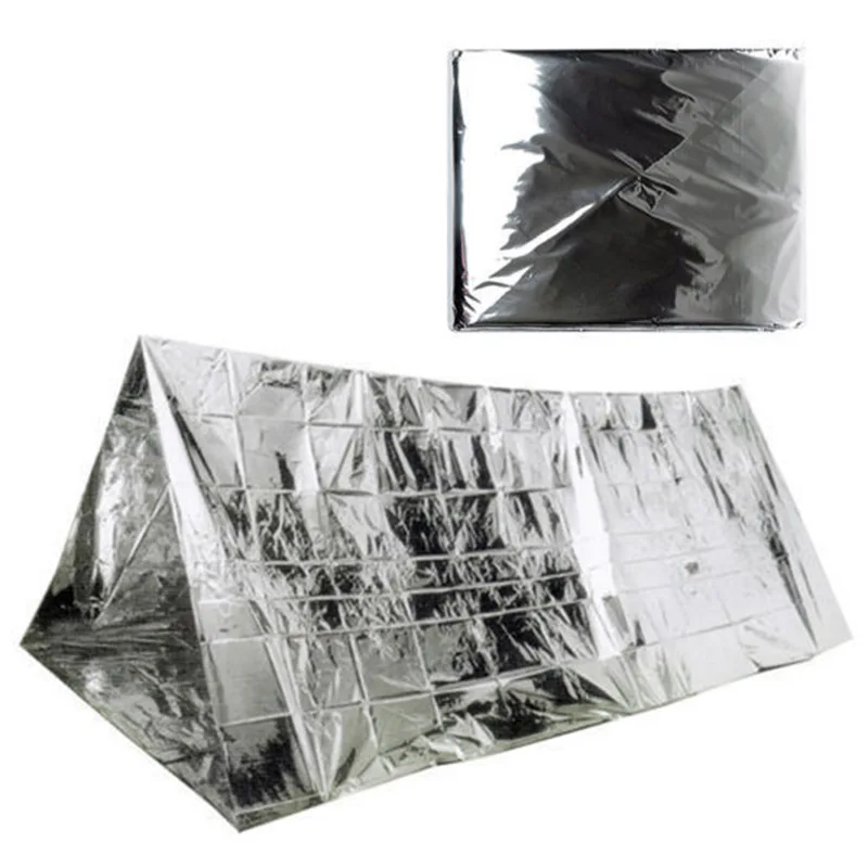 

240*160CM Emergency Tent Tube Survival Camping Shelter Emergencies Sporting Outdoor ED-shipping