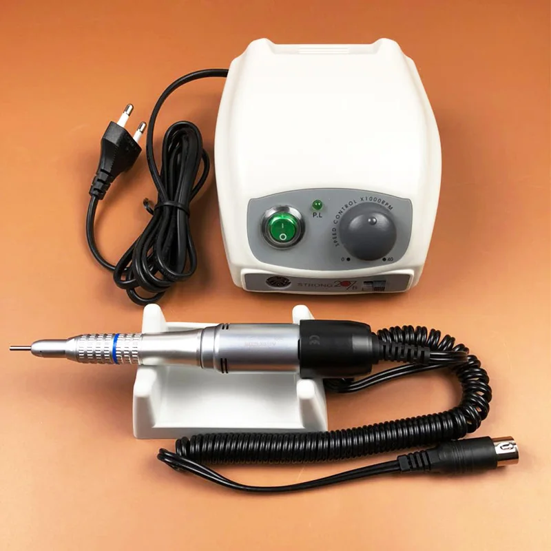 1 Piece 45000RPM Dental Lab Micromotor with Handpiece Strong207B/108E