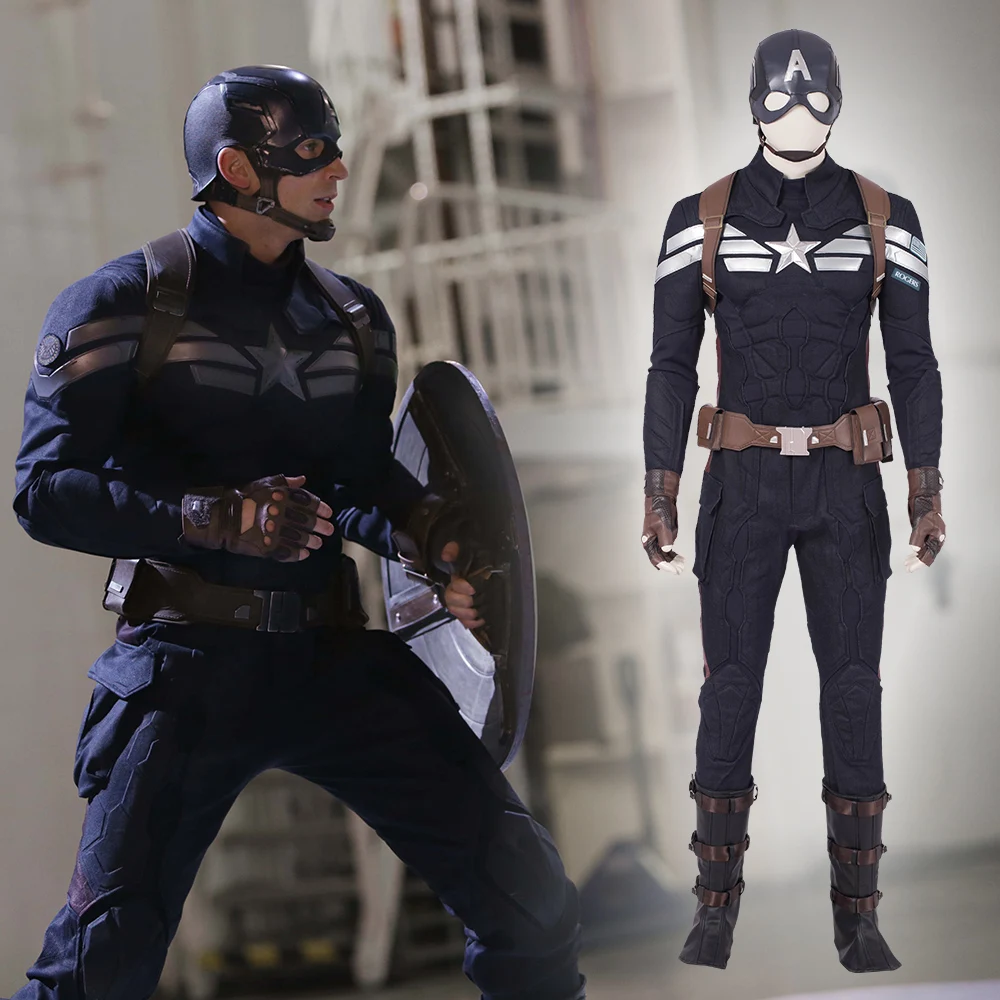 Avengers Endgame Hot New Marvel Movie Captain America Adult Cosplay Costume Men Sets Halloween Kids Faux Leather Avengers Endgame Hot New Marvel Movie Captain America Adult Cosplay Costume Men Sets Halloween Kids Faux Leather