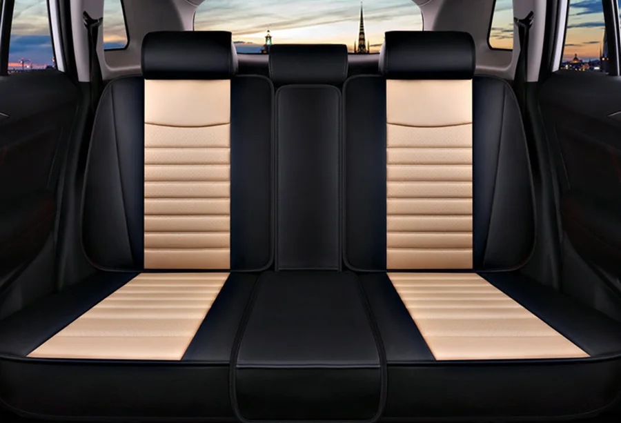 Спереди и сзади) Специальные кожаные чехлы для сидений автомобиля для Mitsubishi ASX outlander Lancer SPORT EX Zinger FORTIS автомобильные аксессуары стиль