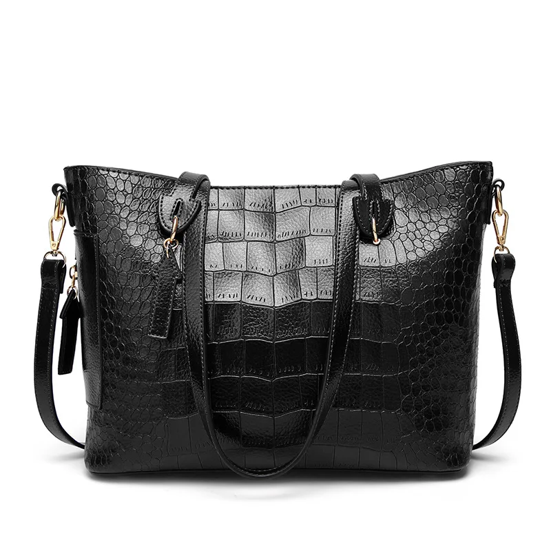

Women's Handbag 2018 Women Leather Handbags Bags For Women Bags Designer Luxury Handbags Crocodile Lady Hand Bags bolsa feminina
