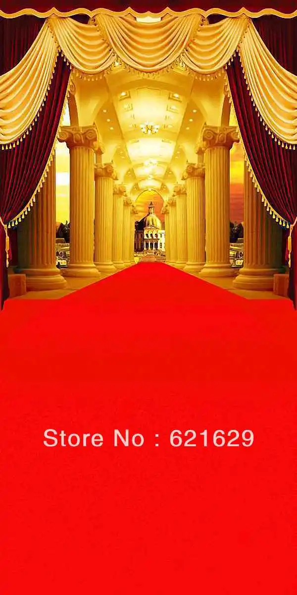 

Gorgeous architecture 10'x20' CP Computer-painted Scenic Photography Background Photo Studio Backdrop ZJZ-474