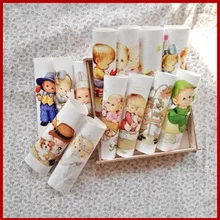 Ассорти хлопок лен печатных одеяло ткань для DIY шитье лоскутное домашнее текстильное изделие Декор 15X15 см Ангел Дизайн для скрапбукинга 16 шт