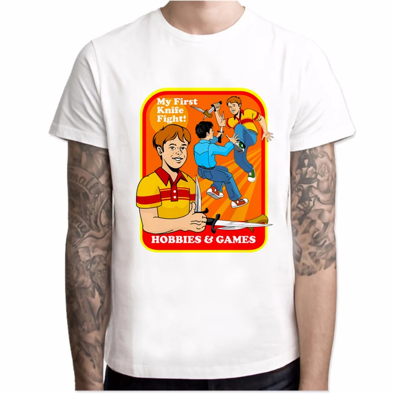 Мужская забавная футболка Let's sacross Toby, Мужская футболка с коротким рукавом, графическая Футболка с принтом, демоны, ужас, дьявол, поклонение сатанизму - Цвет: Picture-17
