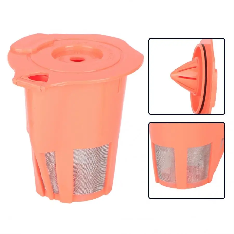 cuchara para Xiaomi Filtro de caf/é reutilizable compatible de la vaina del caf/é de la c/ápsula del caf/é del acero inoxidable recargable con el cepillo