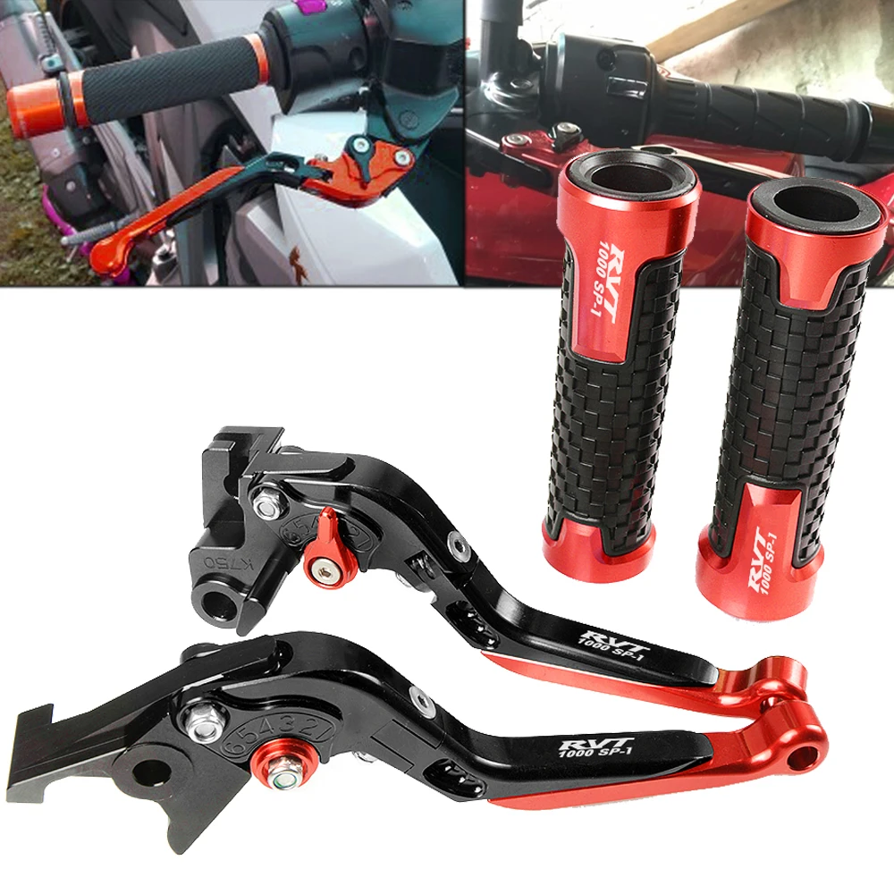 

For Honda RVT1000SP-1 RVT 1000SP-1 RVT1000 SP-1 2000-2006 2001 2002 Motorcycle CNC Pivot Brake Clutch Levers handlebar grips set