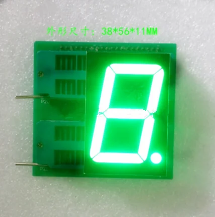 10pcs 1 8 Inches Emerald Green Common Cathode Anode Single Digital 10pcs 1 8 Inches Emerald Green Common Cathode Anode Single Digital Jade Led Display