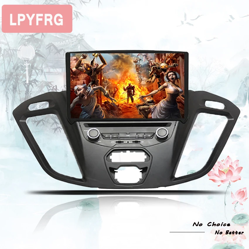 Sale Octa Core RAM 4G ROM 64G Android 9.0 Fit Ford Tourneo/Transit 150/250/350/350HD 2013-2018 Car DVD Player GPS Radio Tape Recorder 5