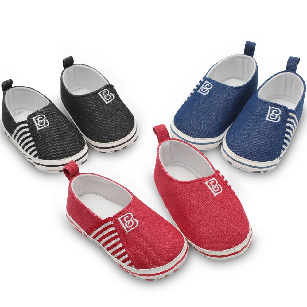 Brand New Style Newborn Toddler Baby Girls Boys Kids Moccasins Infant First Walkers Classic Casual Shoes Soft Soled Cotton