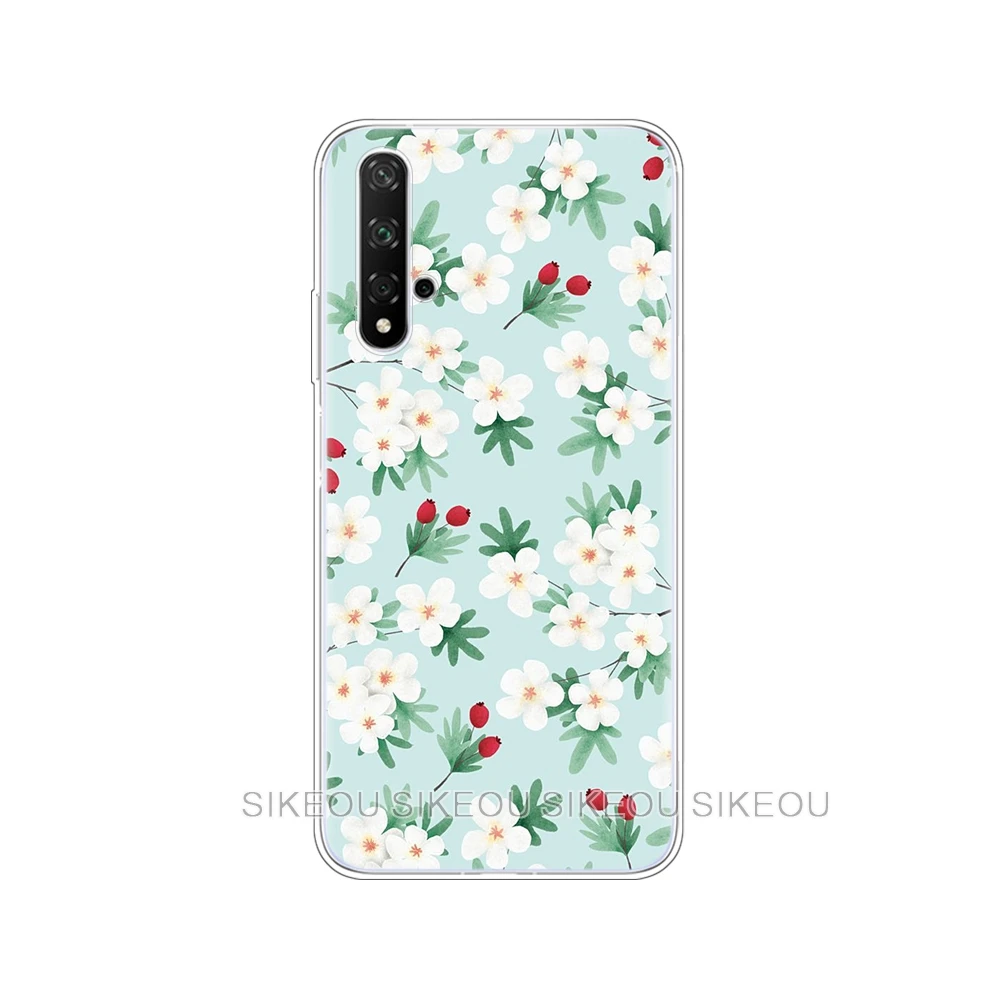 34603 Чехол на Honor 20, силиконовый чехол на заднюю панель, чехол для телефона huawei Honor 20 Pro Lite Honor20 YAL-L21 YAL-L41, роскошный мультяшный рисунок - Цвет: 34603