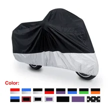 L/XL/XXL/XXXL 180T Rain Dust Motorcycle Cover Outdoor UV Waterproof Fit to Honda Victory Kawasaki Yamaha Suzuki Harley Davidso